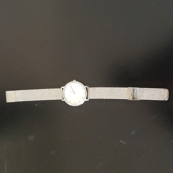 Coach Mother of Pearl and Crystal Watch - Picture 3 of 4